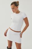 Luxe Mini Skirt, Tee & Long Sleeve Top Bundle,  - alternate image 1